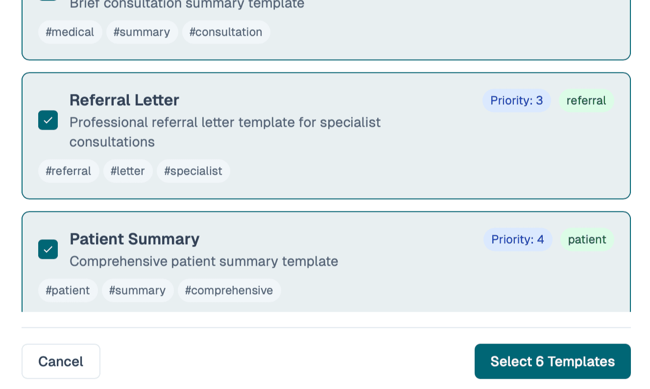 AI-generated SOAP note example